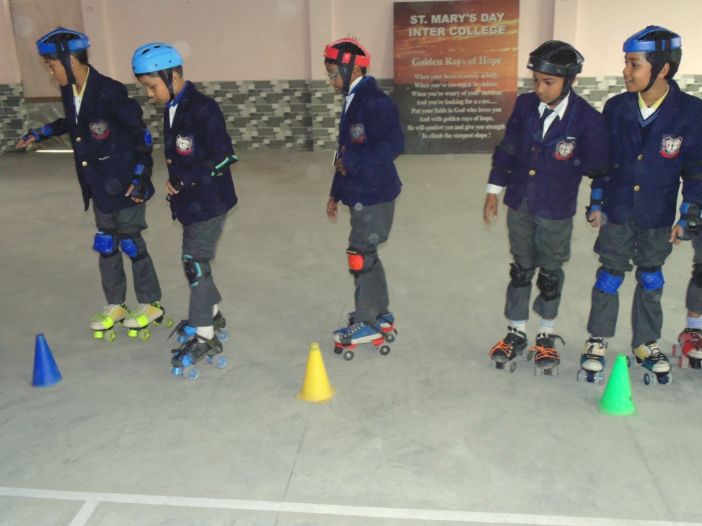 Students doing Skating